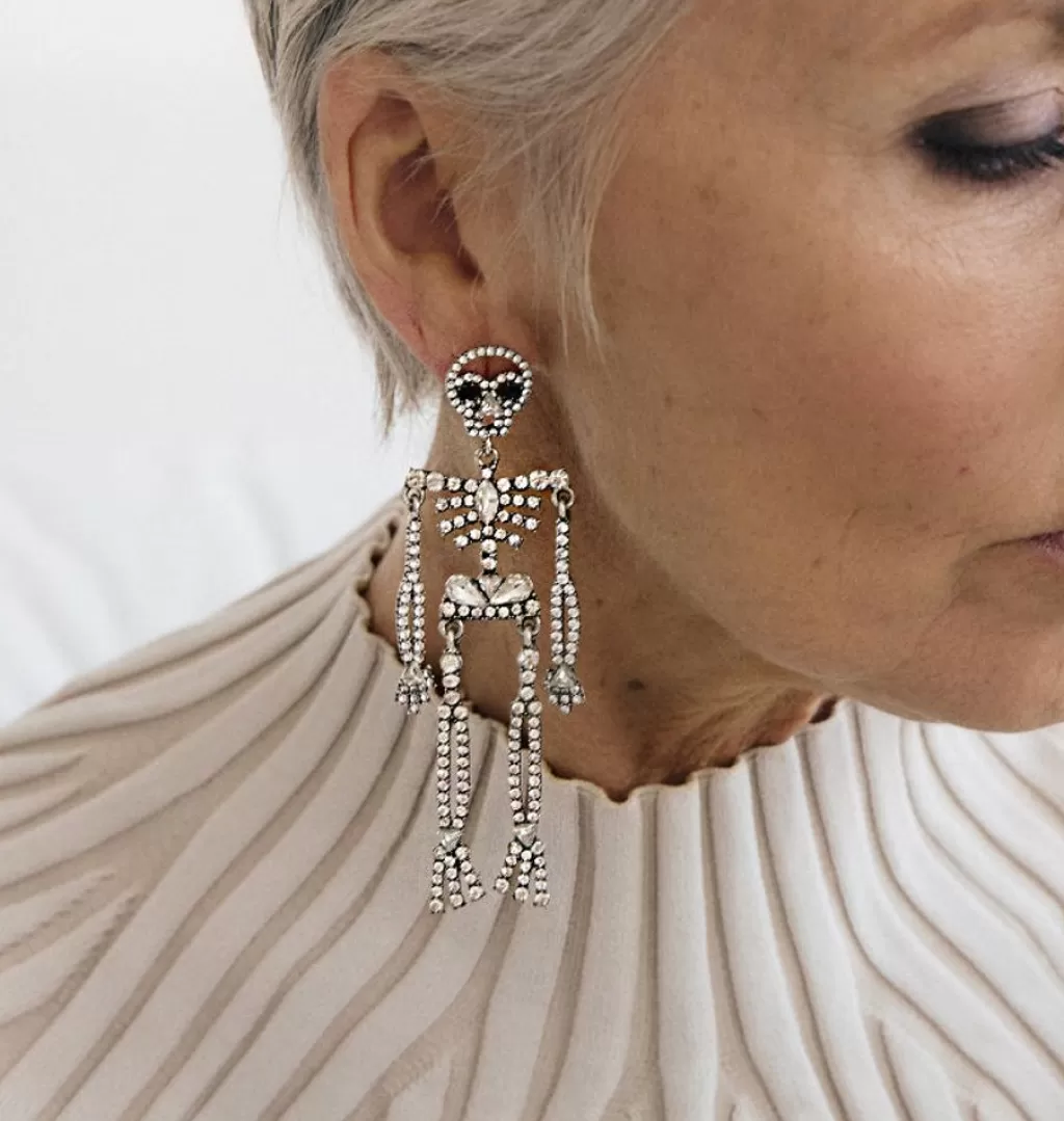 Flash Sale WOS UP Addams Earrings Silver