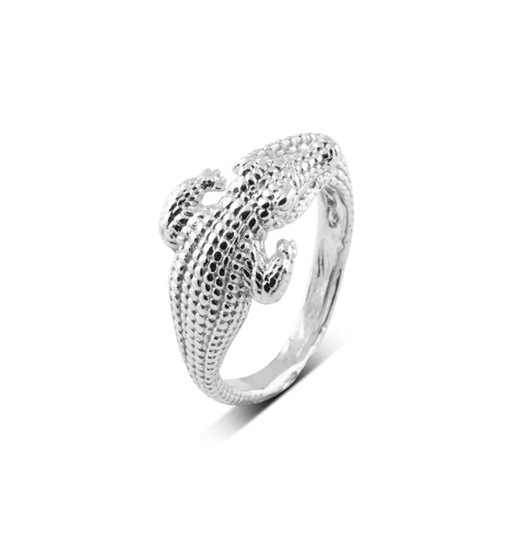 Flash Sale Carolinne B Alligator • Silver