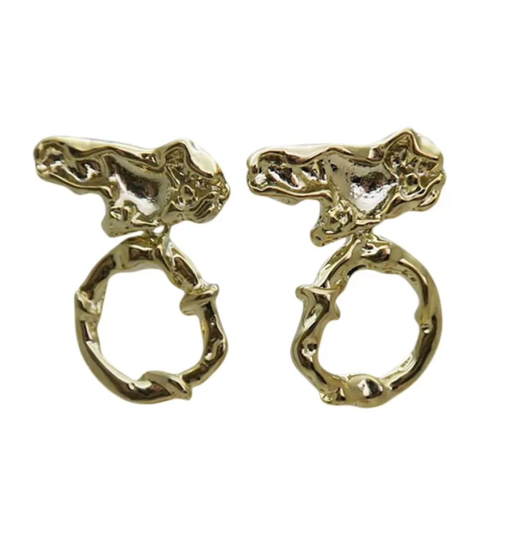 Clearance WOS UP Amason Earrings Gold