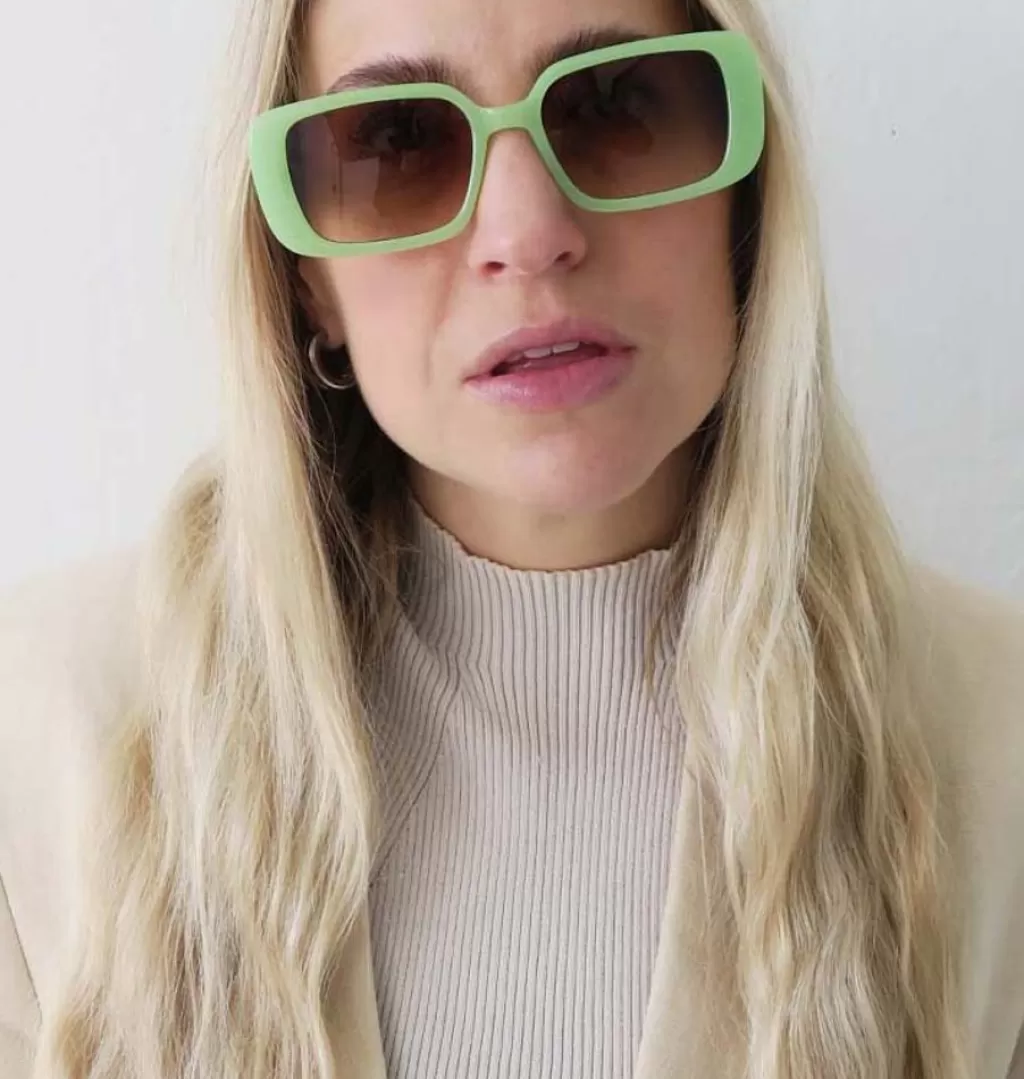 Clearance WOS UP Anna Sunglasses Green
