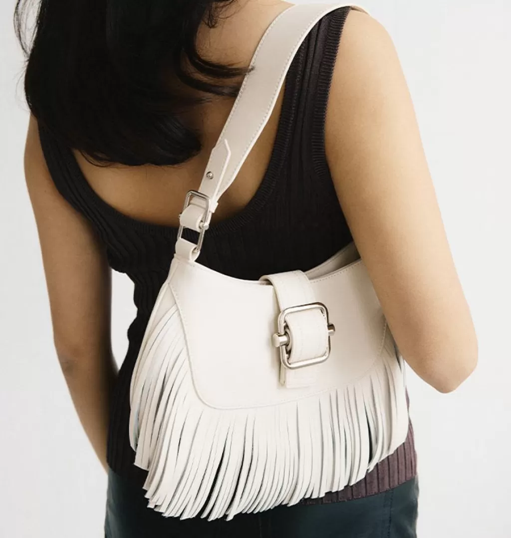Shop WOS UP Becka Bag White