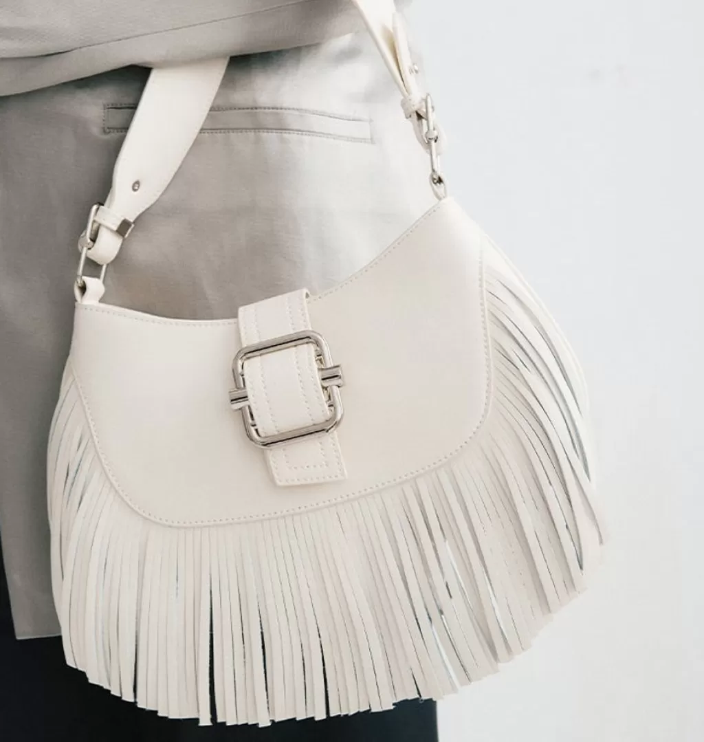 Shop WOS UP Becka Bag White