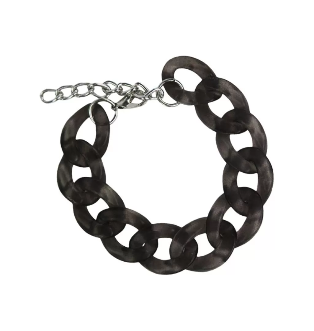 Hot WOS UP Big Chain Bracelet Black