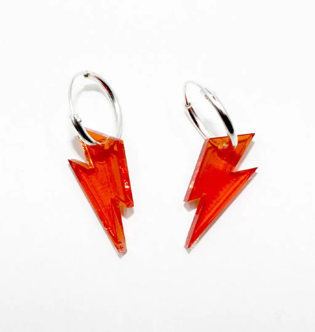 New Liv och Ellen Blixt Earrings Orange