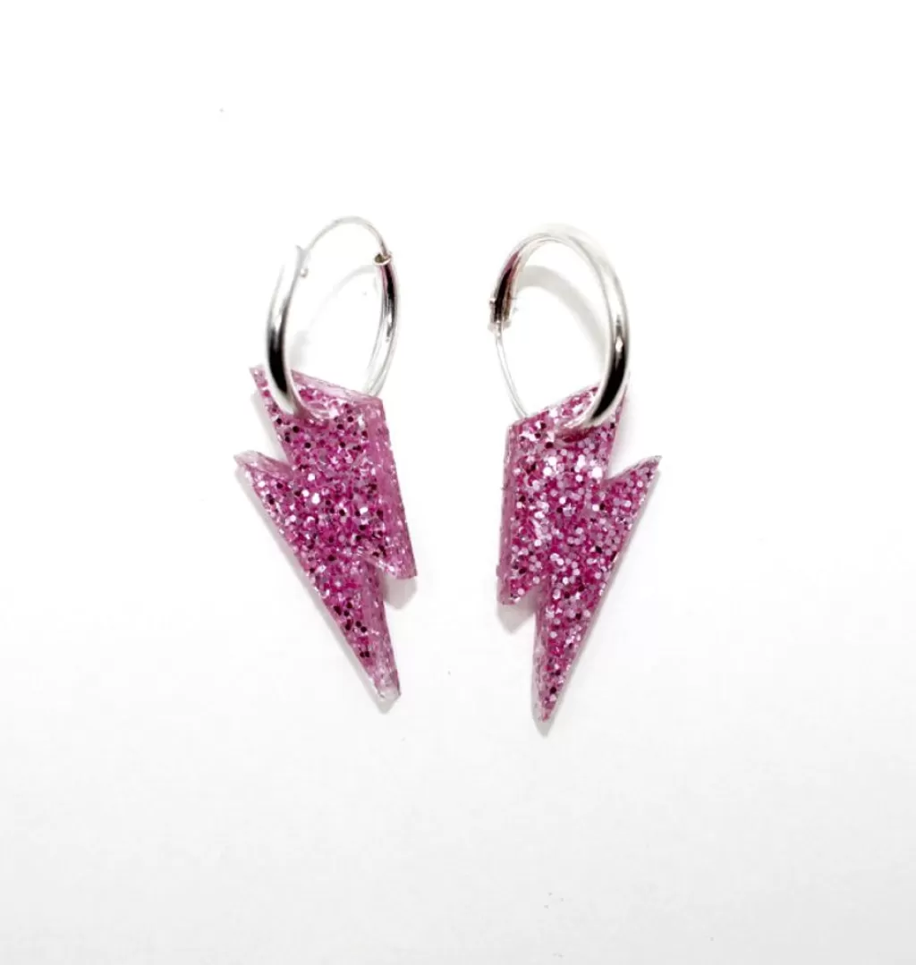 Outlet Liv och Ellen Blixt Earrings Pink Glitter