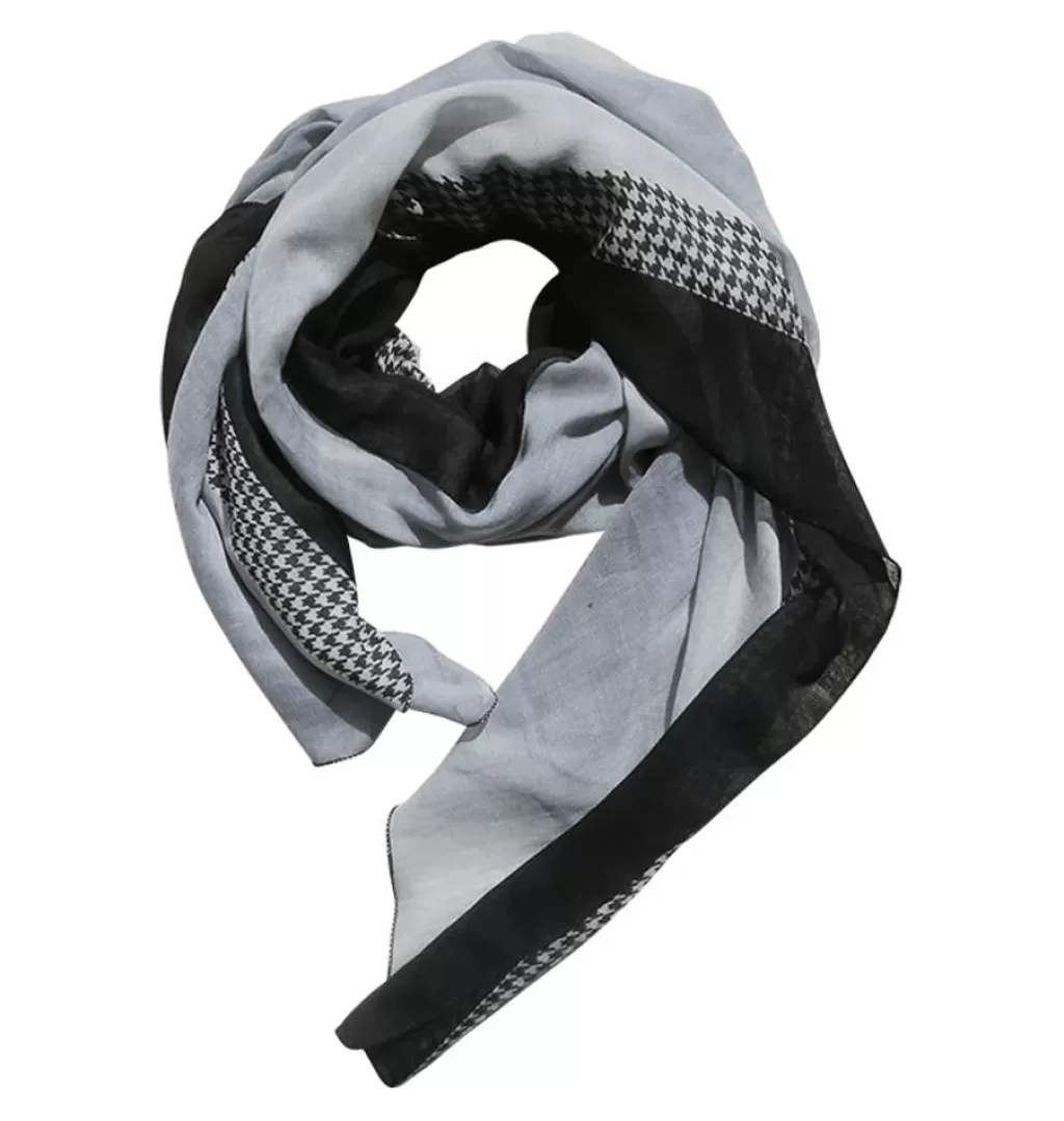 New WOS UP Block Shawl Gray