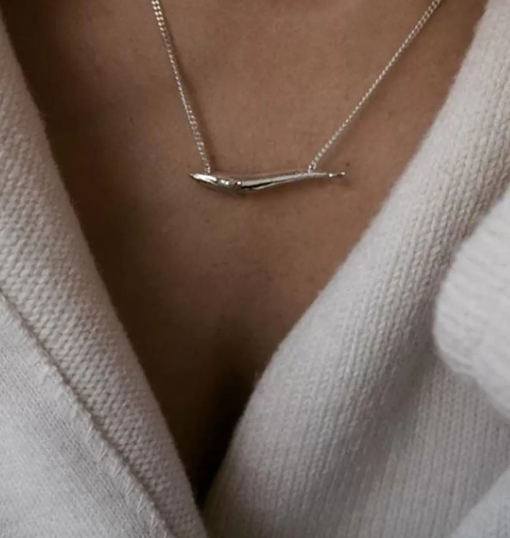 Cheap Carolinne B Blue Whale Necklace