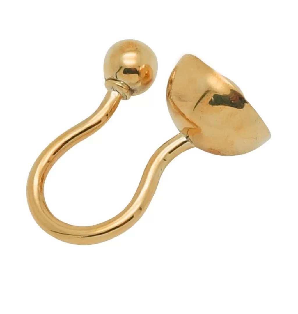 Cheap Sjösten Sweden Button Ring • Brass