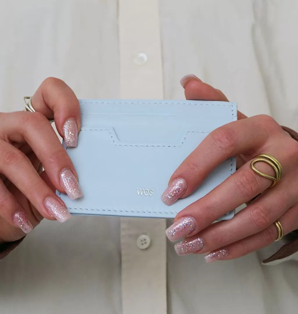 Hot WOS Card Wallet Blue