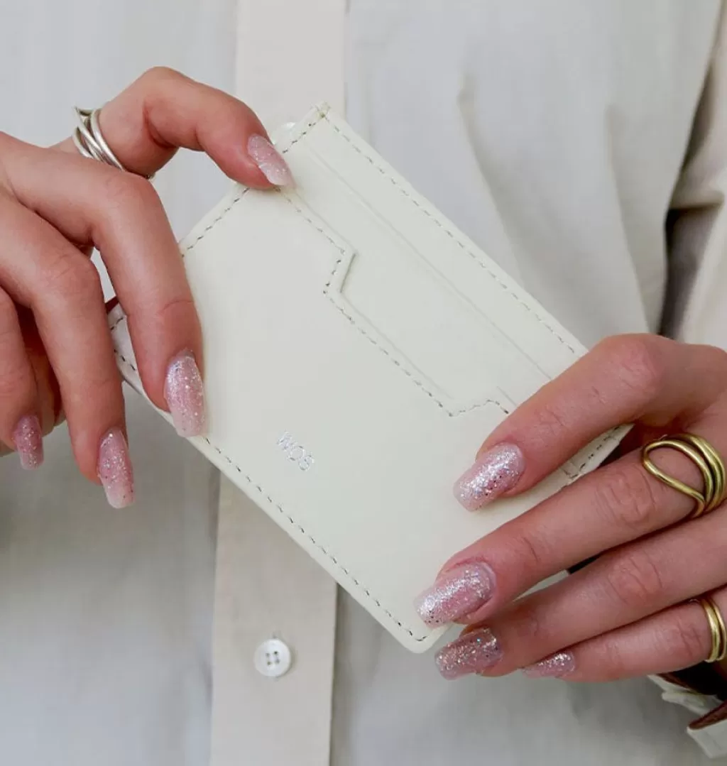 Sale WOS Card Wallet Cream