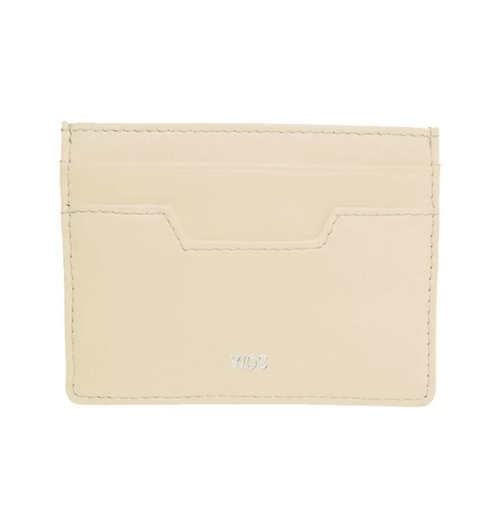 Sale WOS Card Wallet Cream