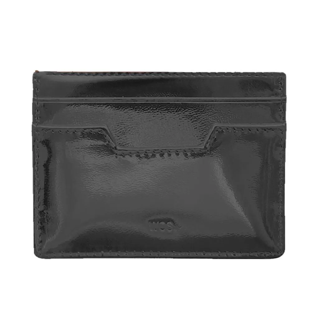 Cheap WOS Card Wallet Metallic Black