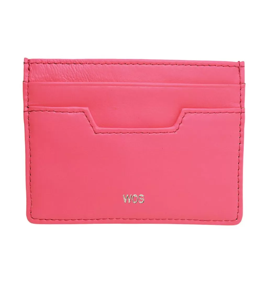 Outlet WOS Card Wallet Neon Pink