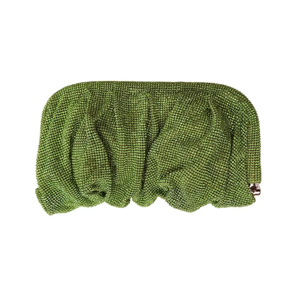 New WOS UP Champagne Handbag Green
