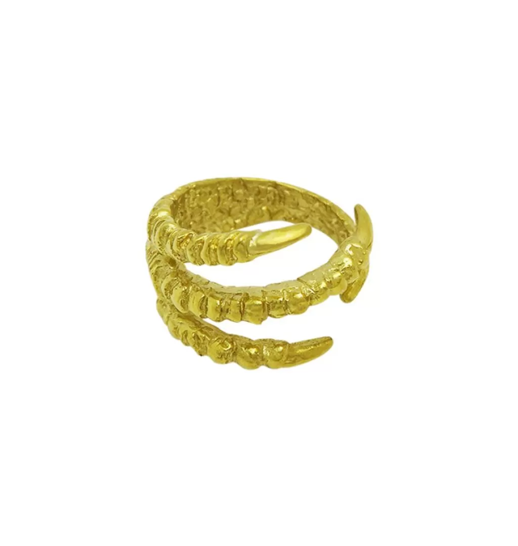 Fashion WOS UP Claw Ring • Brass