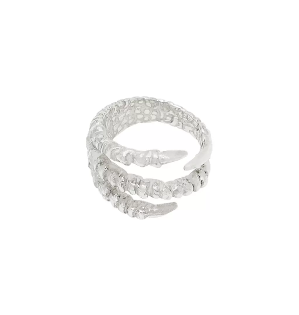 New WOS UP Claw Ring • Silver