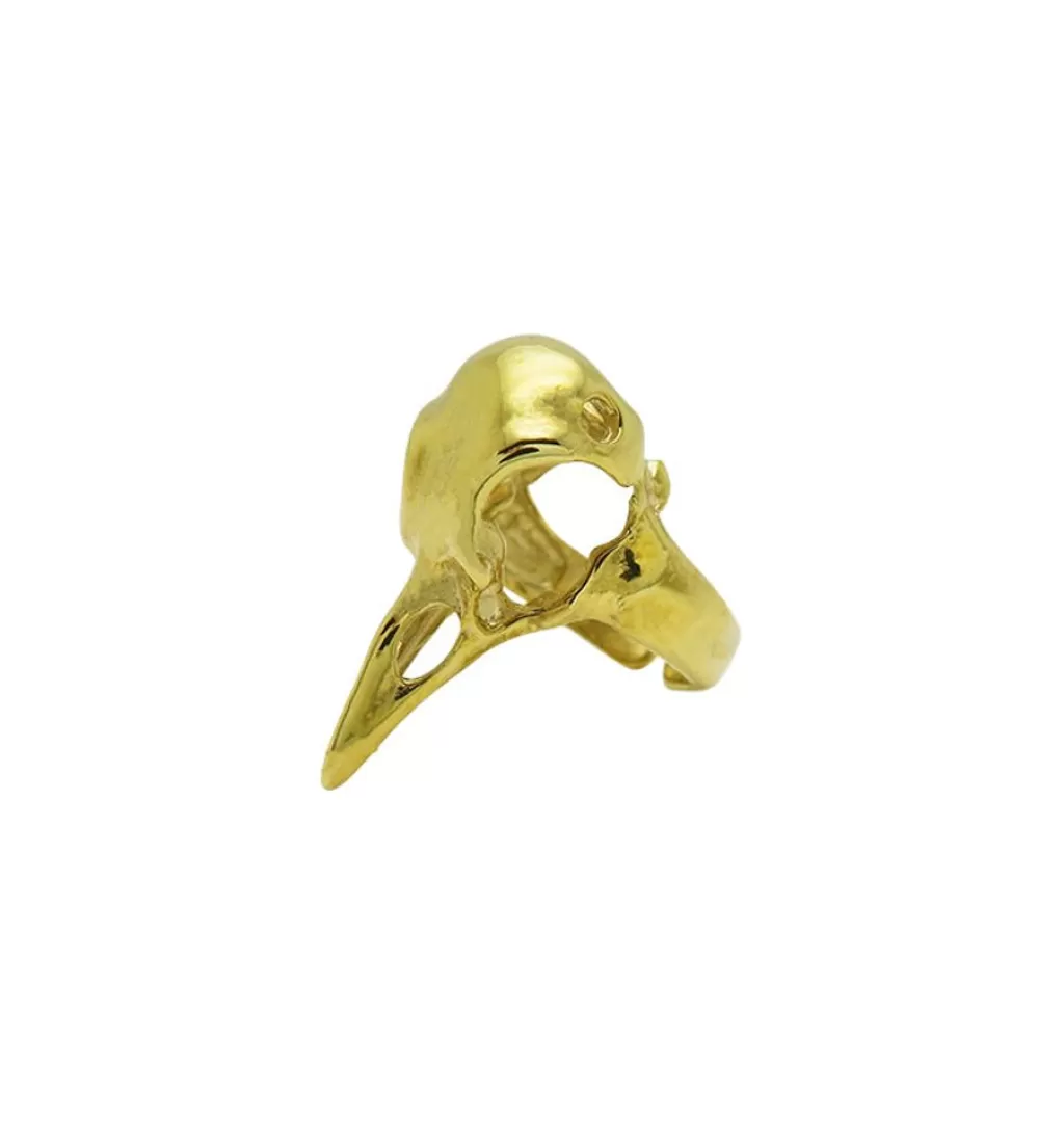 Discount WOS UP Crow Skull • Brass