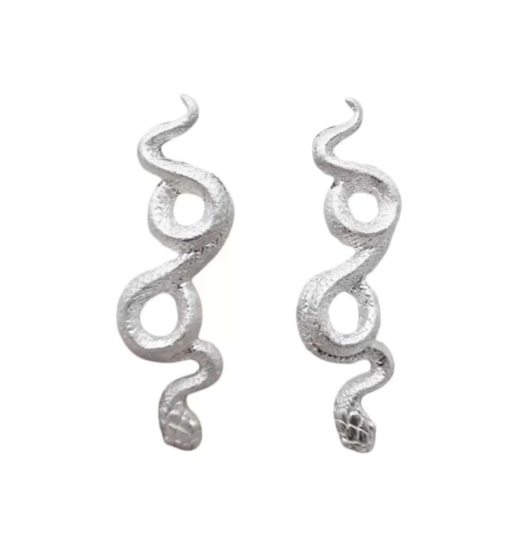 Discount WOS UP Cylin Earrings Silver