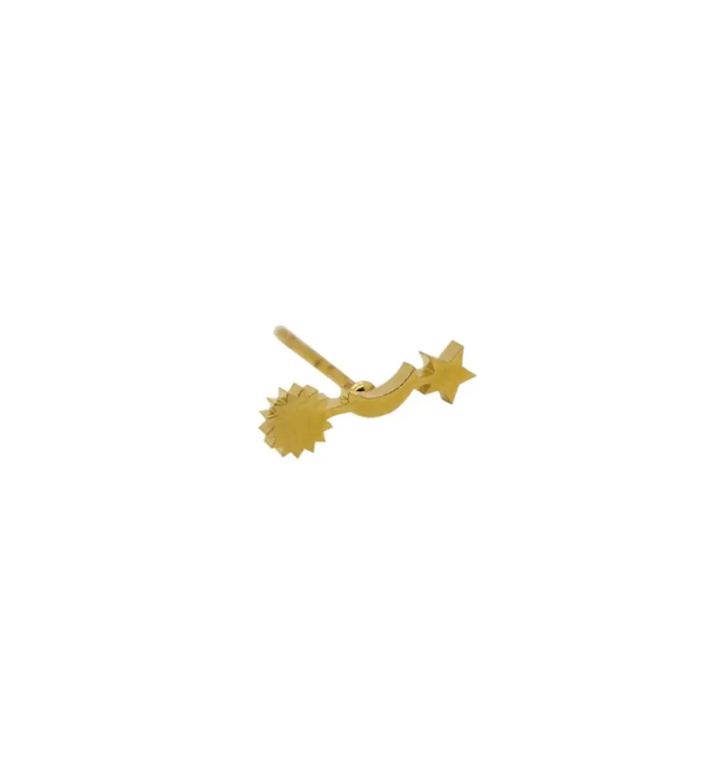 Outlet WOS UP Dreams Stud Single Earring Gold