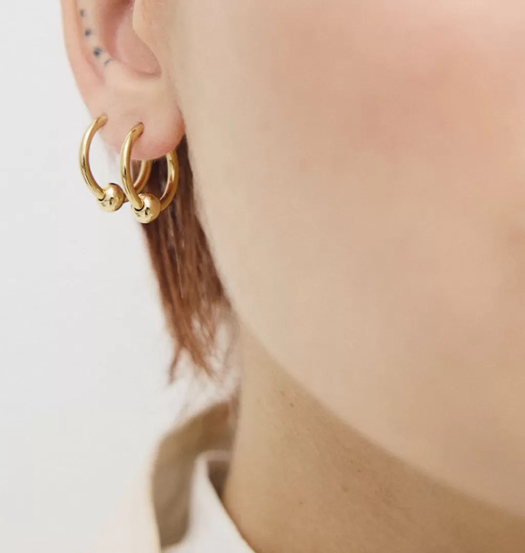 Clearance WOS UP Drop Hoop Gold
