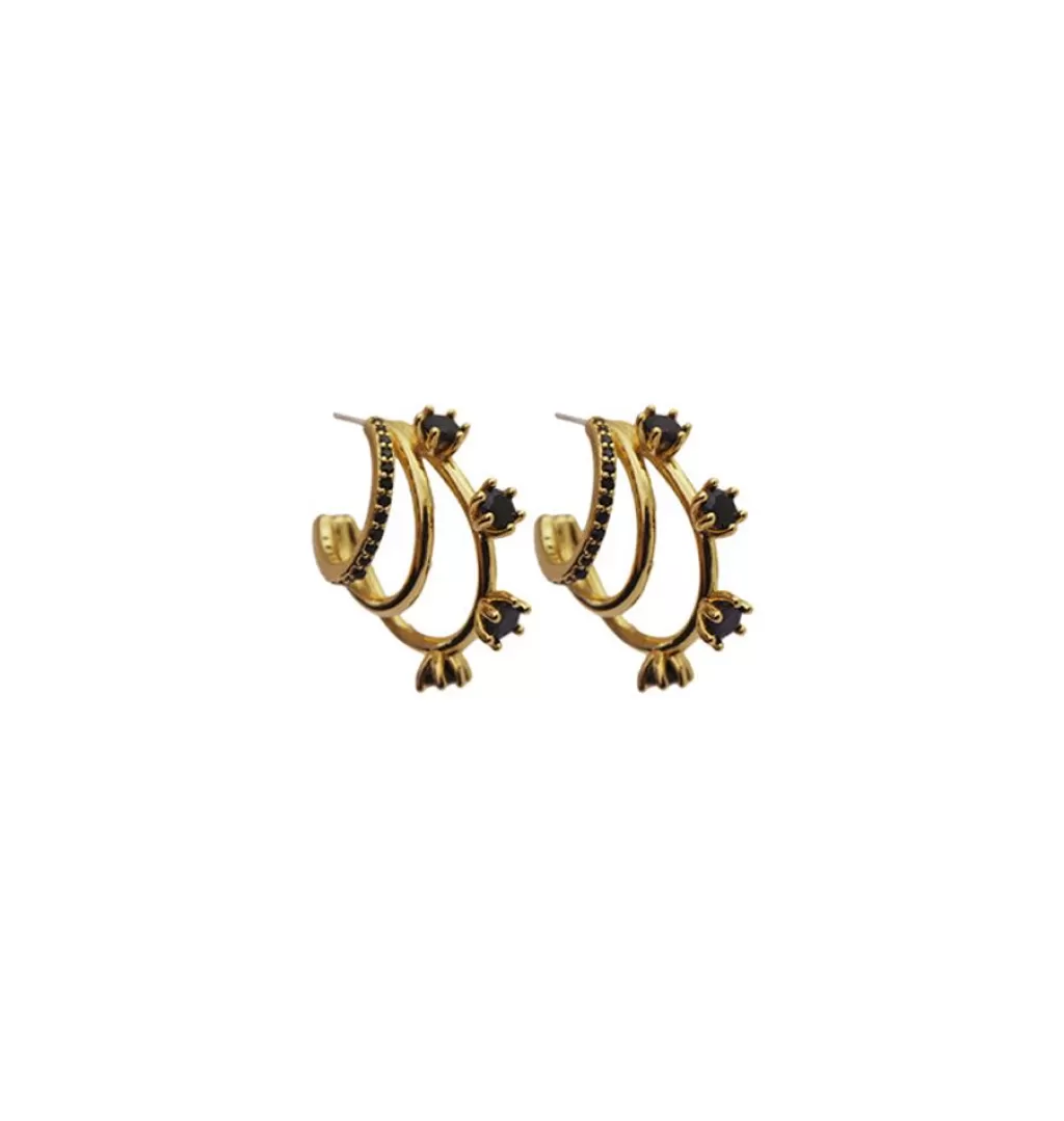 Best WOS UP Elisabeth Earrings Gold