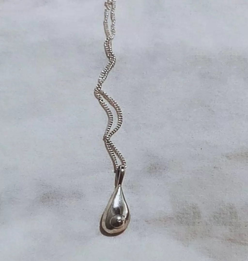 Clearance Mad peach jewellery Empowerment Boob Necklace Medium
