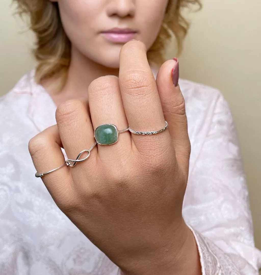 Cheap WOS Evighetsring • Silver