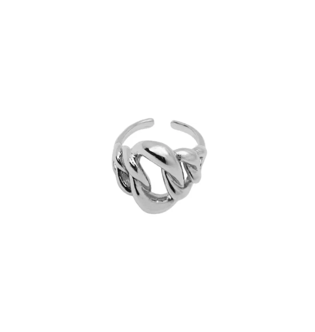 Best Sale WOS UP Falling Ring Silver