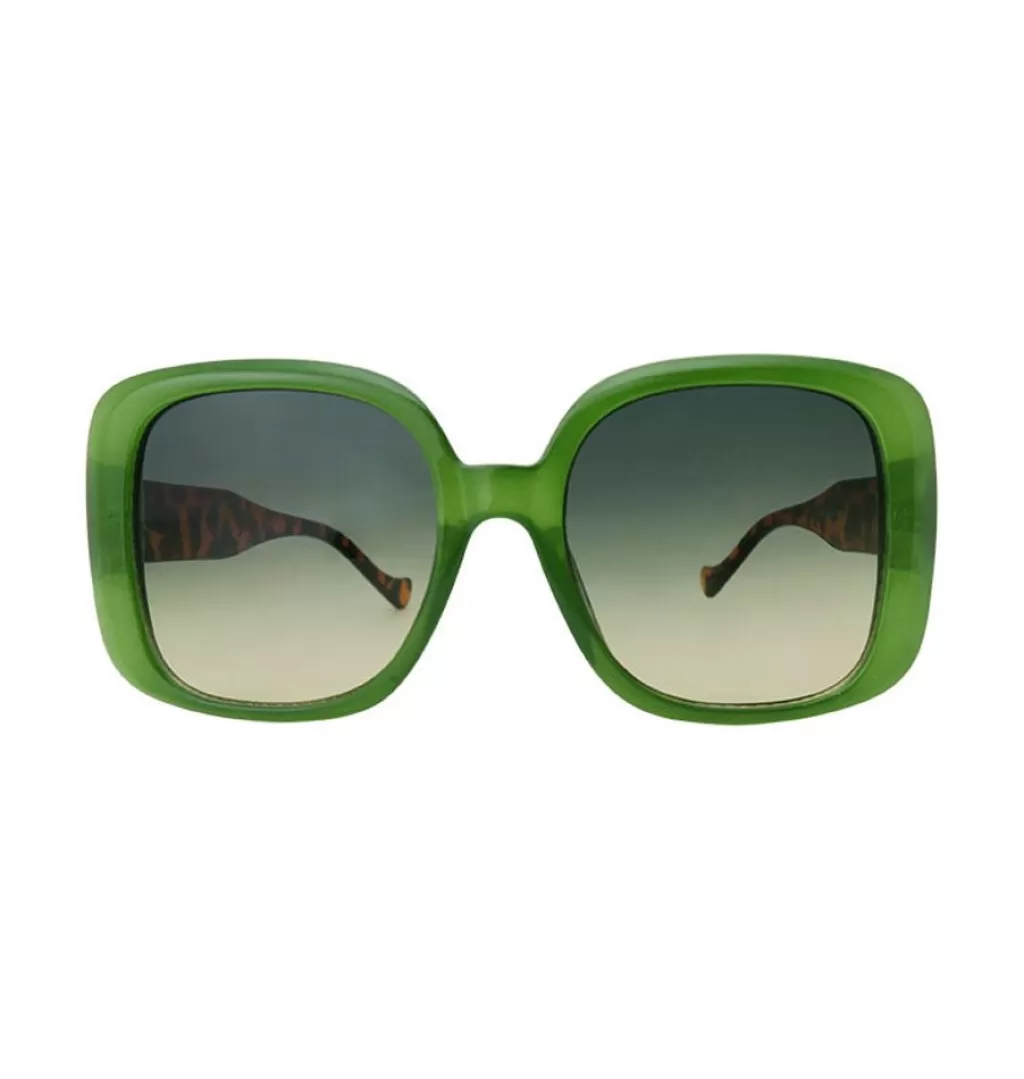 New WOS UP Felicia Sunglasses Green
