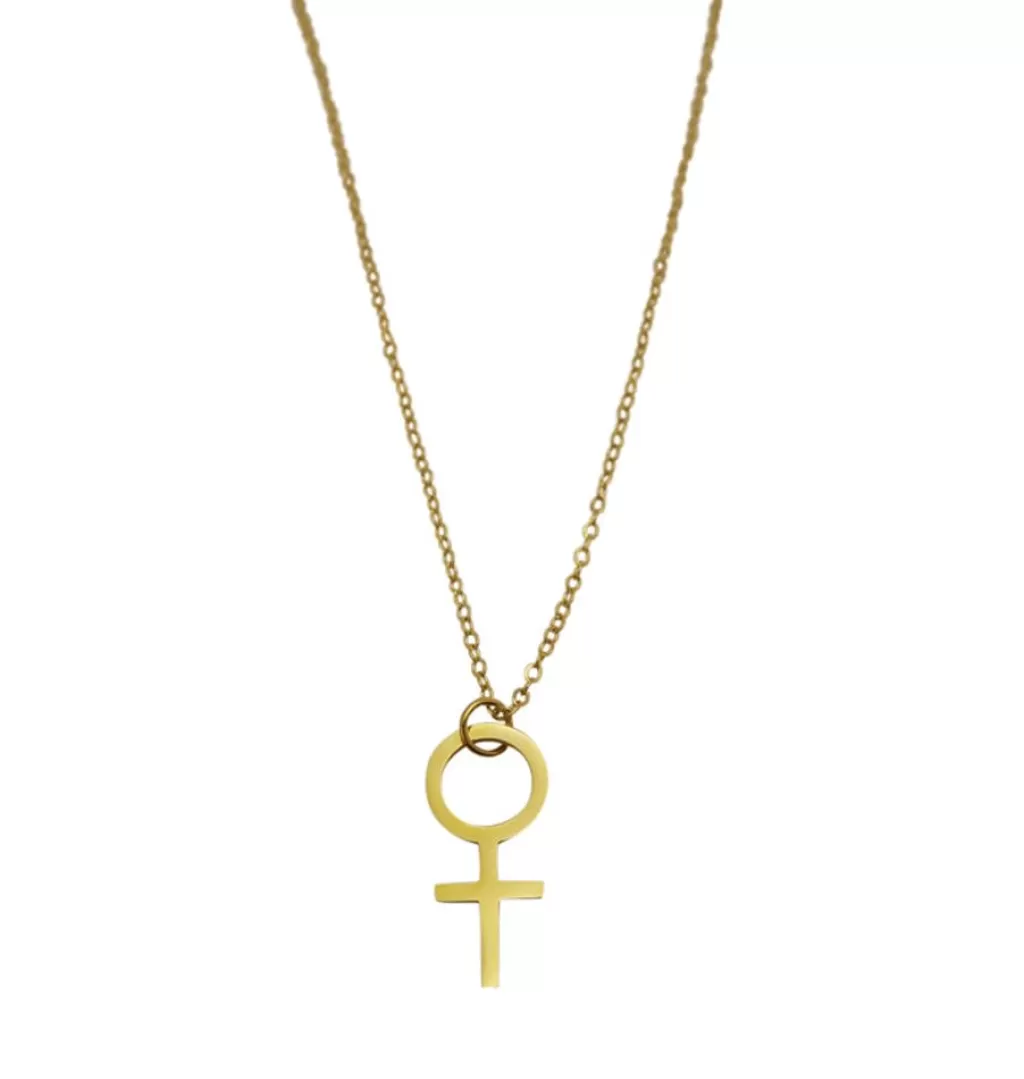 Cheap WOS Female Symbol Necklaces • Gold