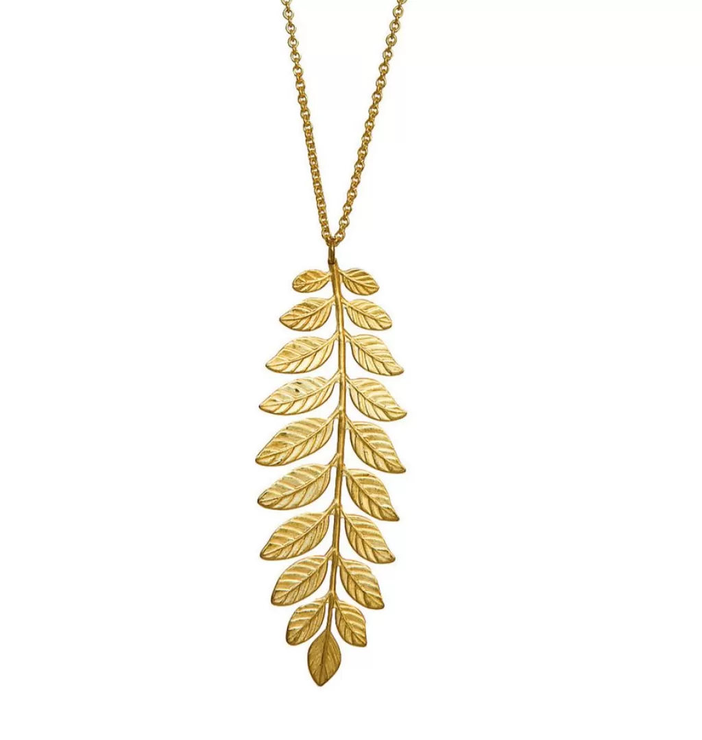 Shop BoheMia Collection Fern • Necklace Brass