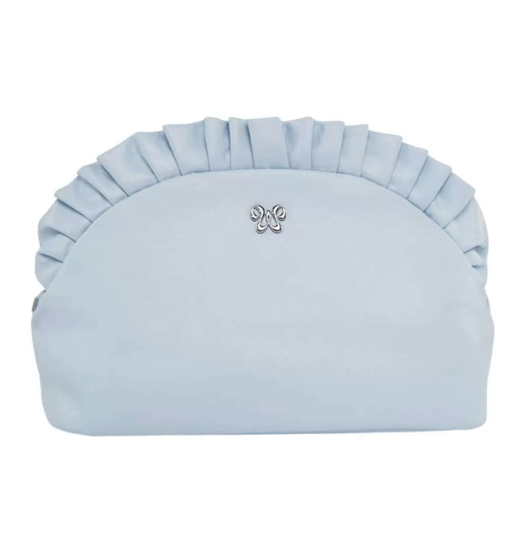 Shop WOS Flora Wallet Blue