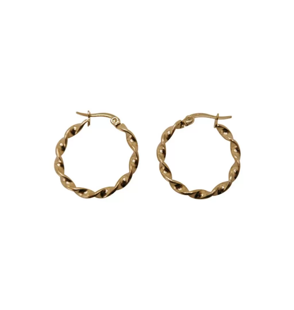 Sale WOS Fold Earrings • 24Mm