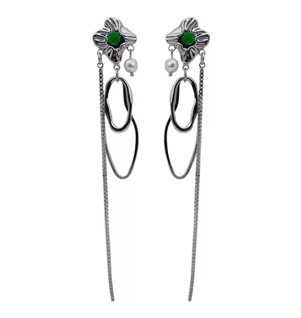 Fashion WOS UP Freja Silver Earrings