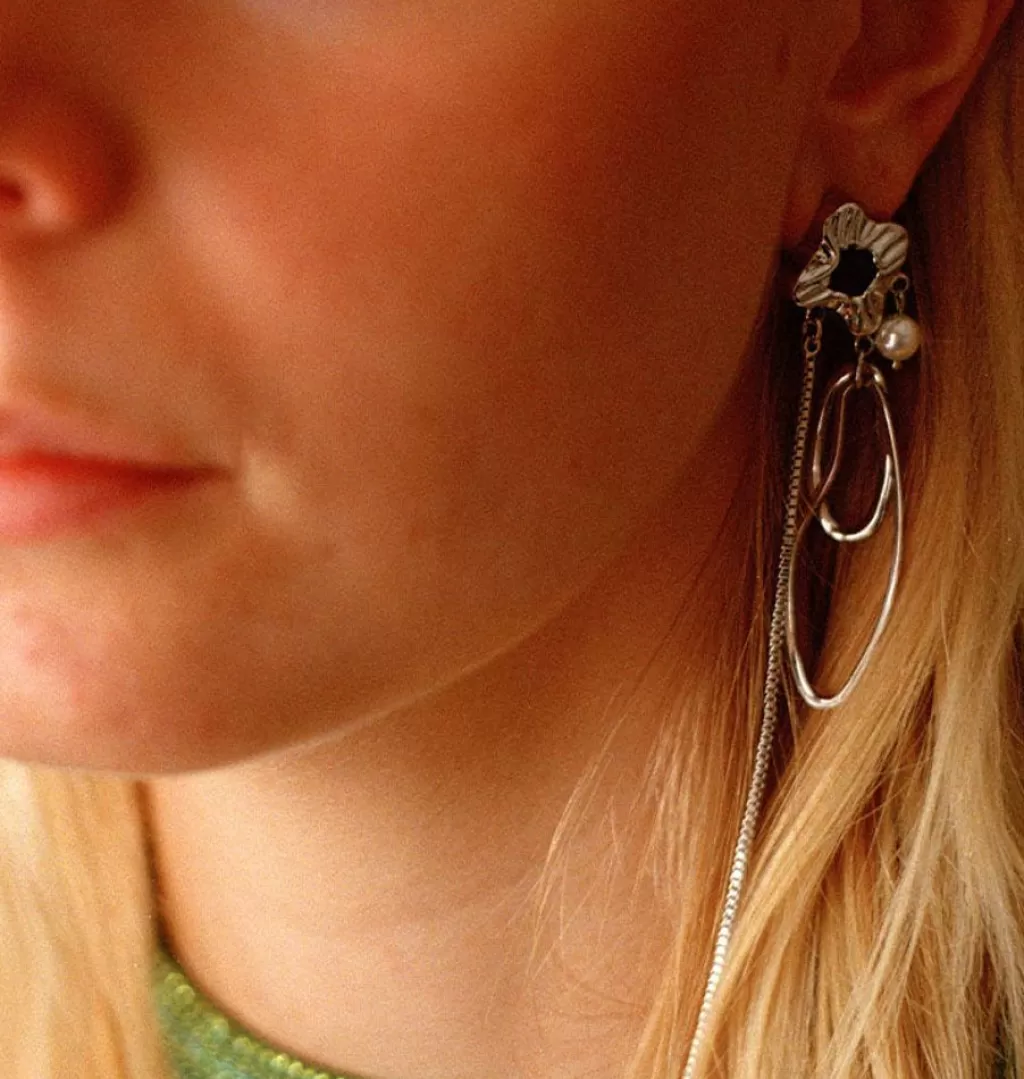 Fashion WOS UP Freja Silver Earrings