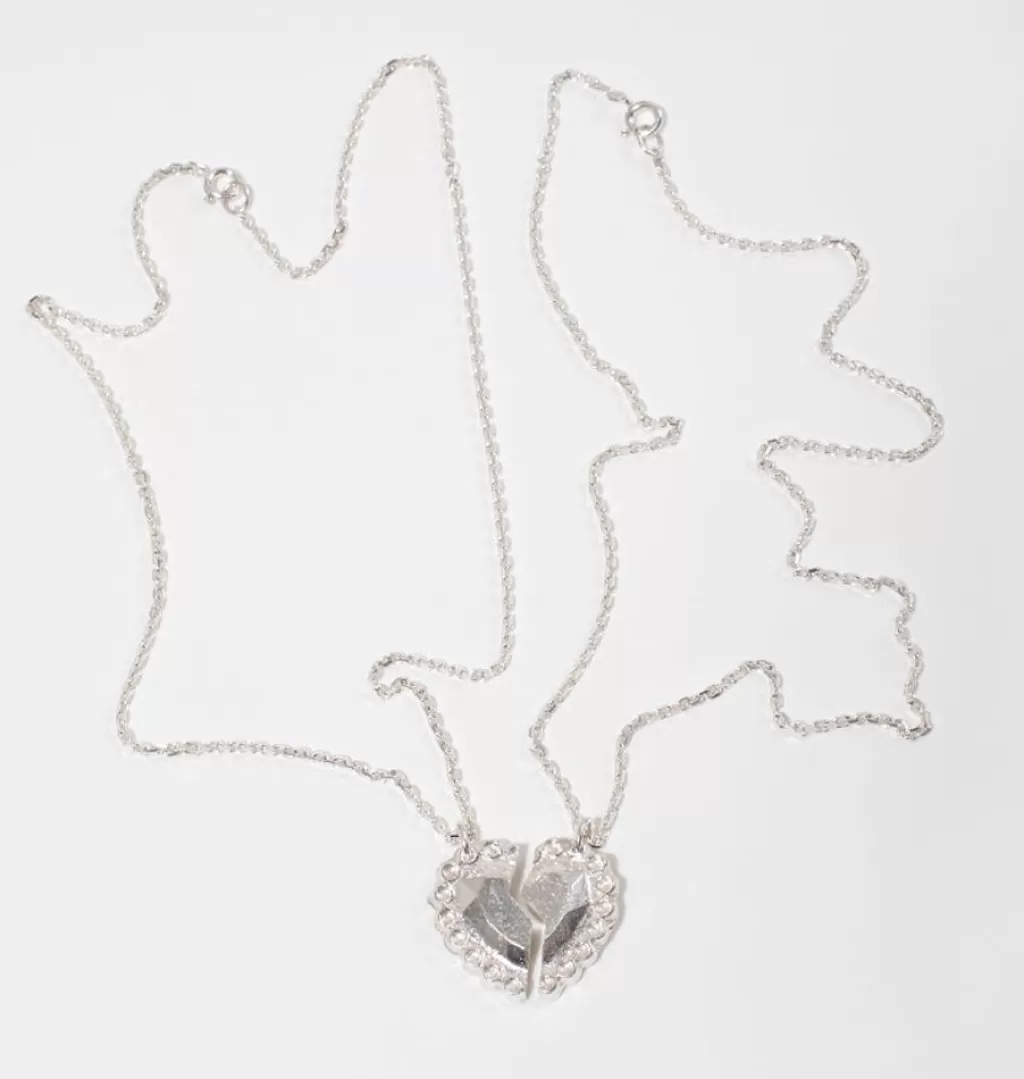 Outlet Hannah Blitz Heyman Friendship Necklace Silver Blitz