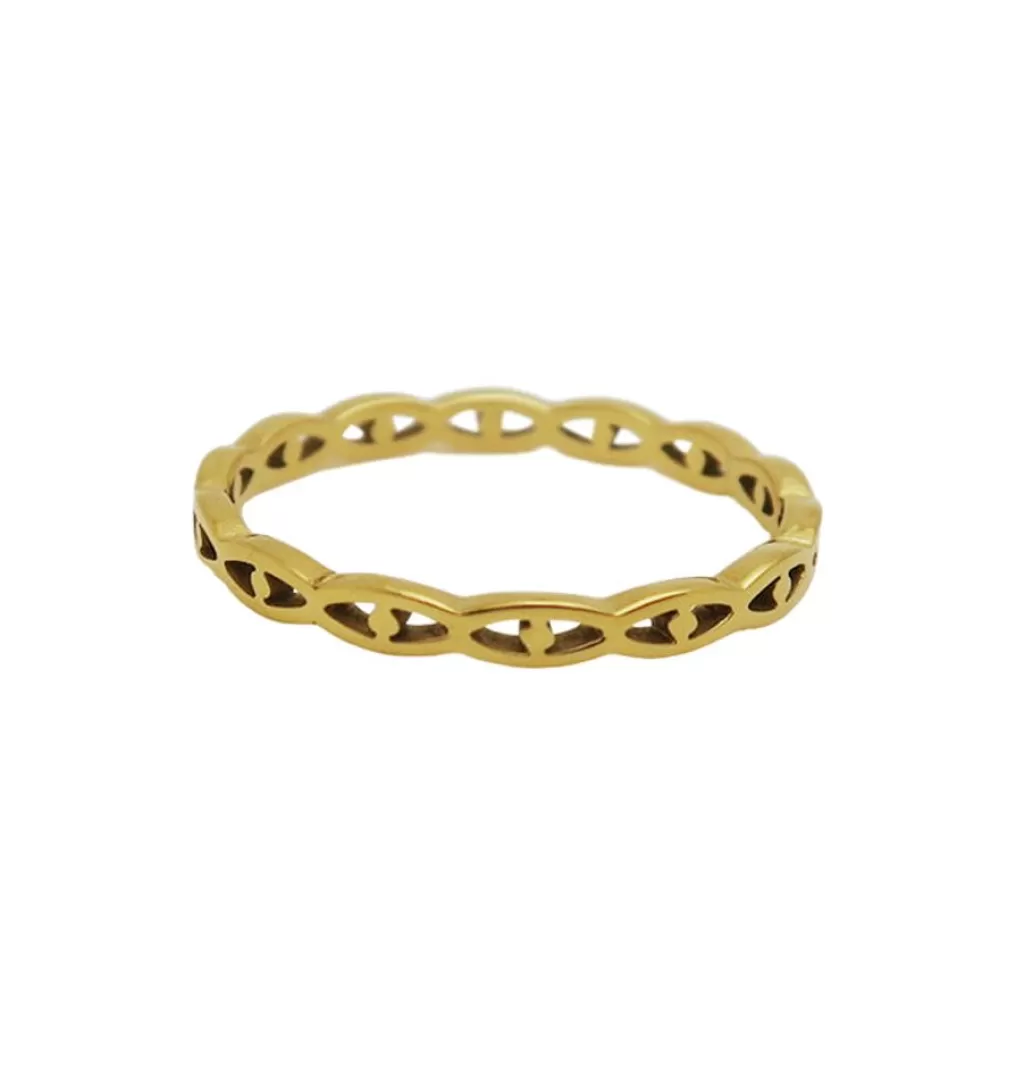 Store WOS Future Ring Guld