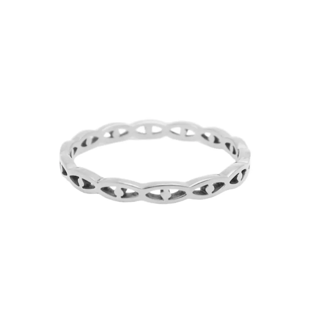 Cheap WOS Future Ring Silver