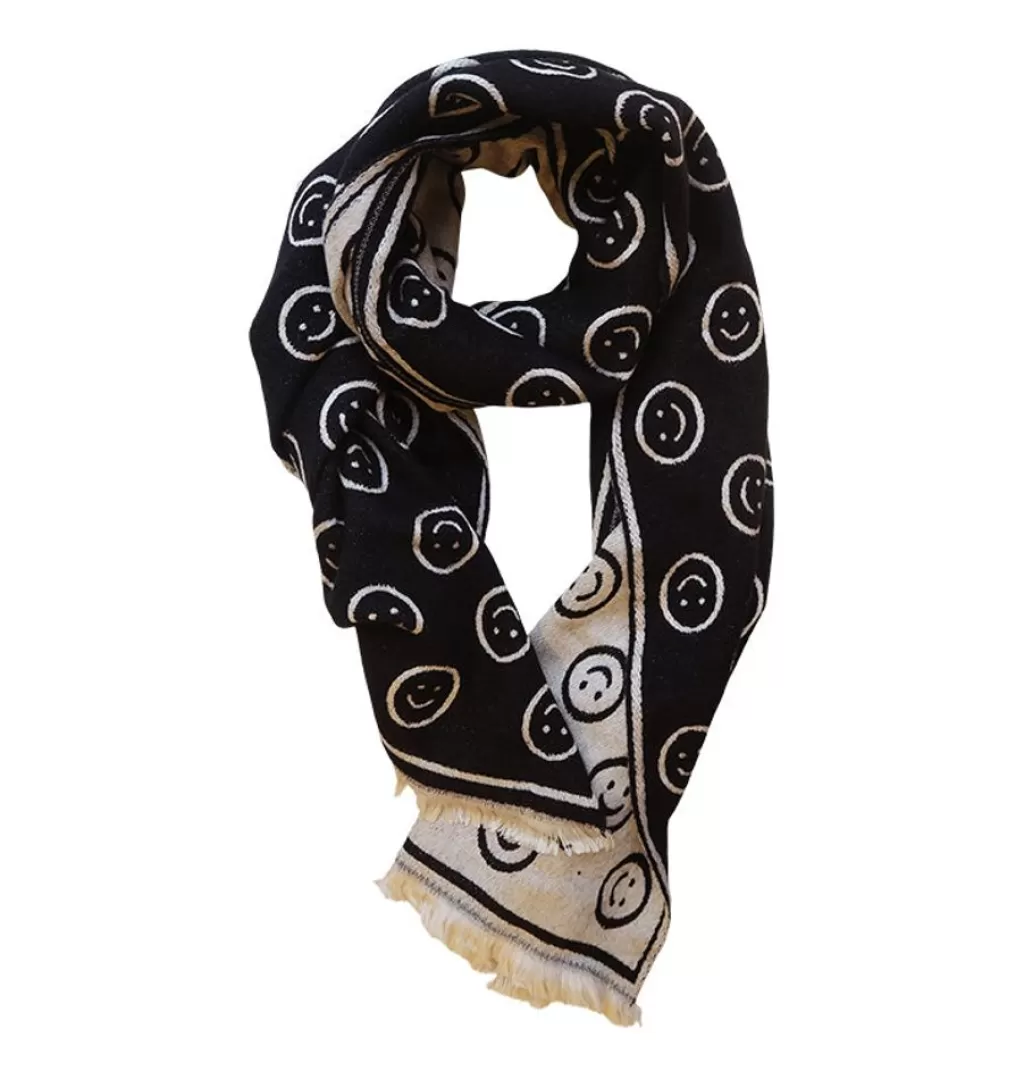 Cheap WOS UP Glad Scarf Black