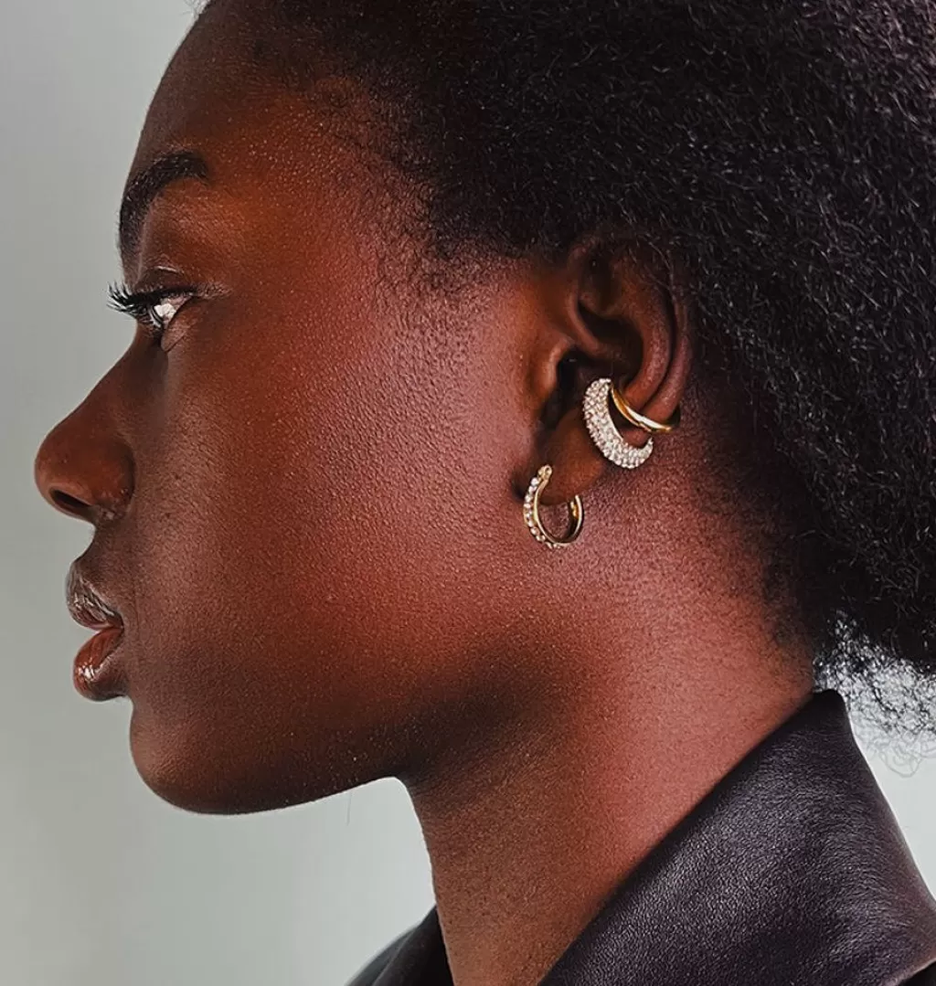Cheap WOS UP Glitter Cuff • Single Earring