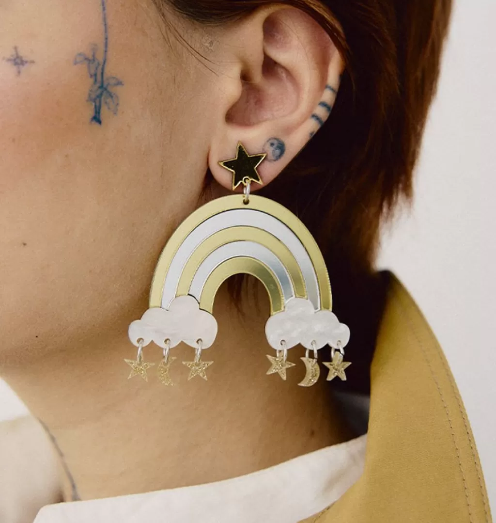 Cheap WOS Golden Night Earrings