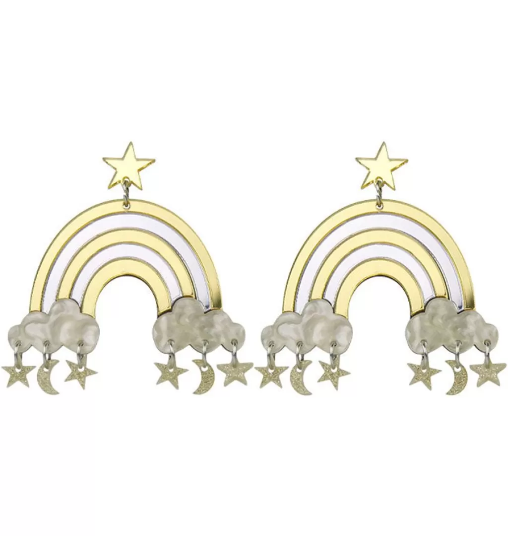 Cheap WOS Golden Night Earrings