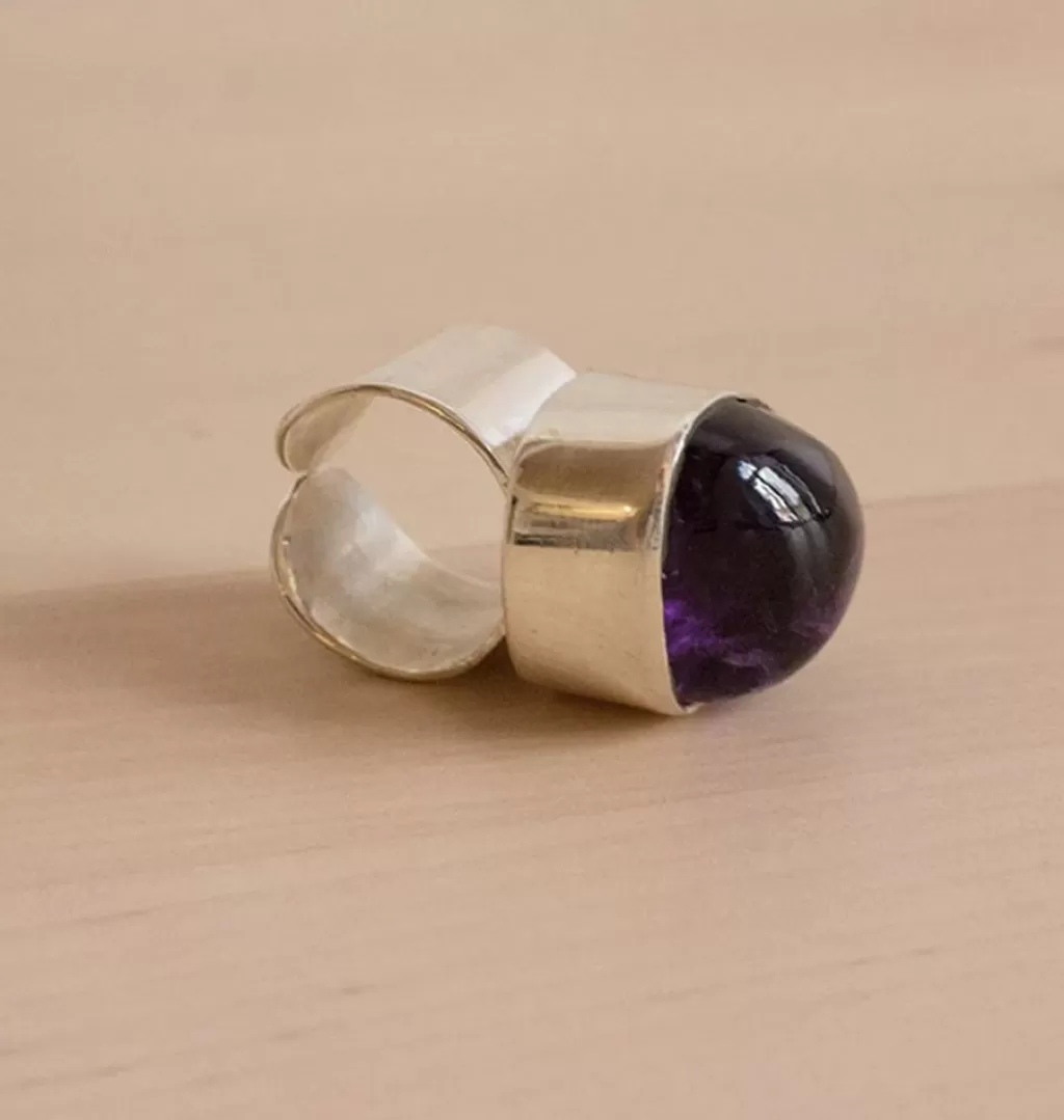 Store Bedazzled Grogg Ring Silver Rain