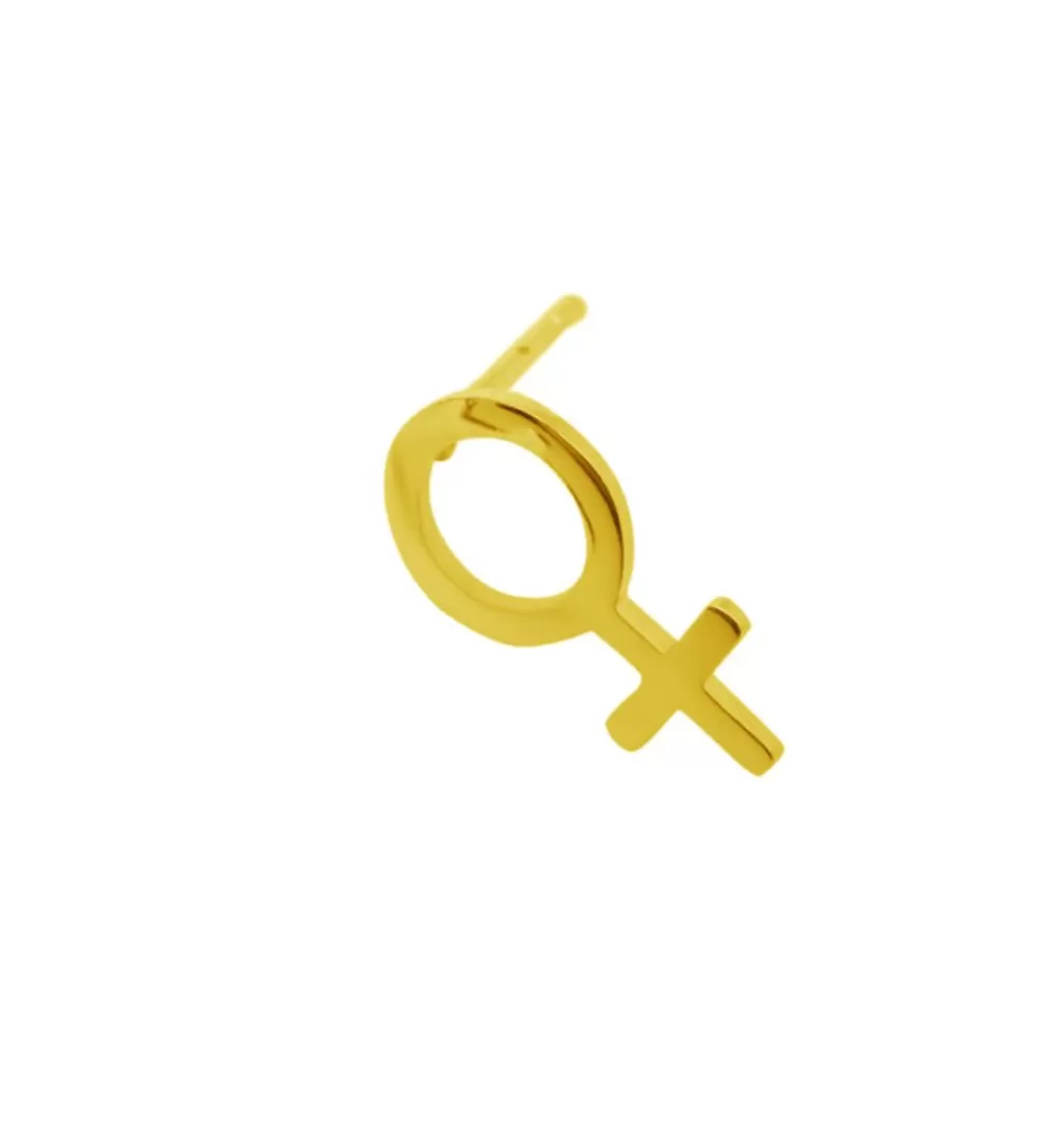 Flash Sale WOS Gudrun Single Earring Gold