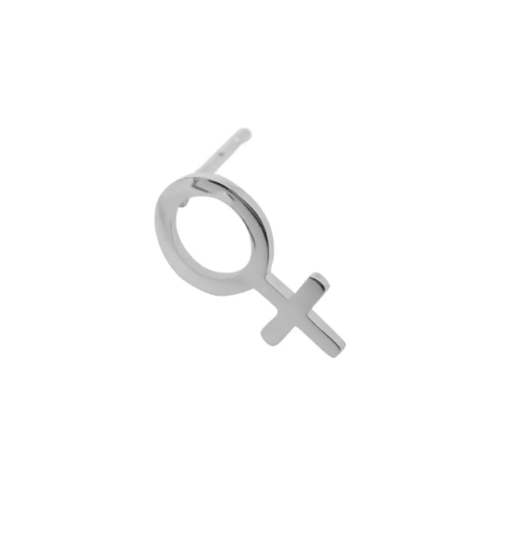Discount WOS Gudrun Single Earring Silver