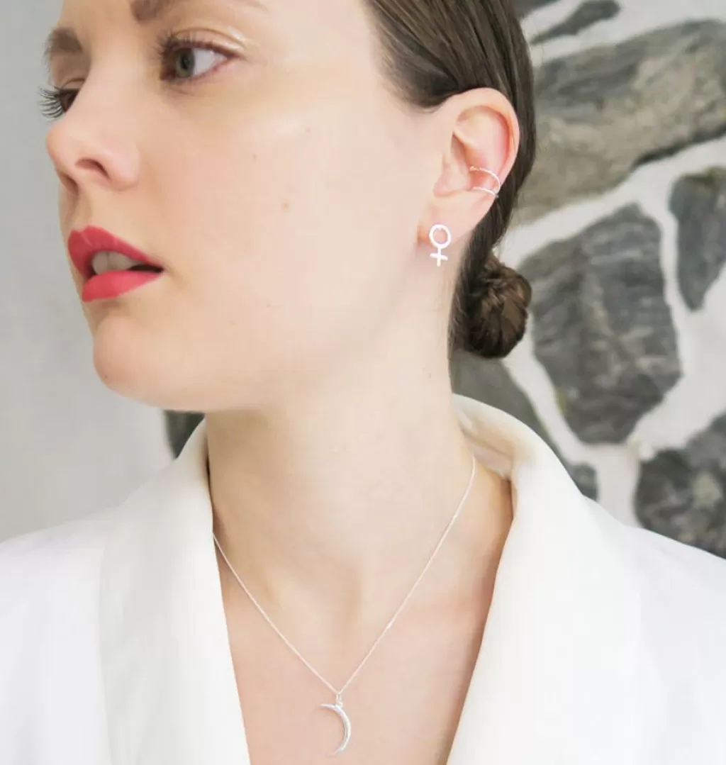 Discount WOS Gudrun Single Earring Silver
