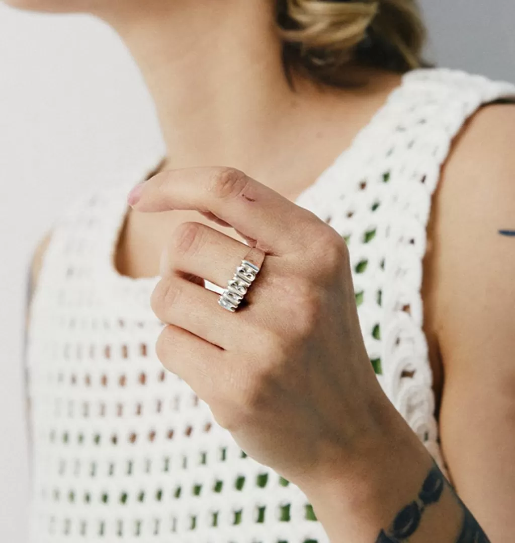 Outlet WOS Habibi Ring Silver