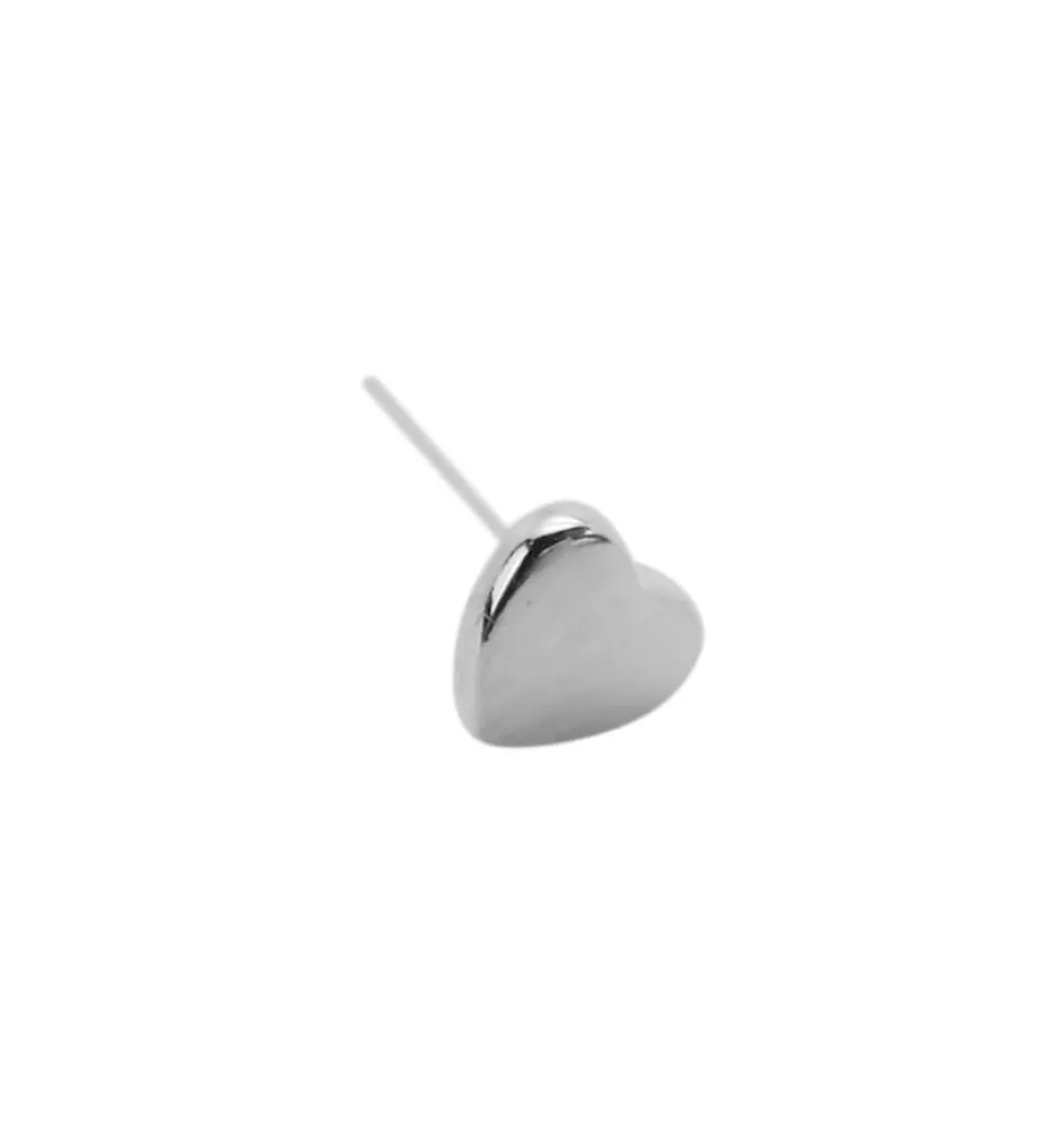Cheap WOS UP Heart Stud Silver • Single