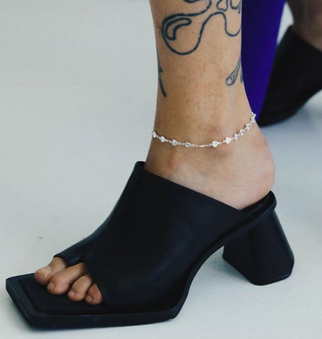 Best WOS UP Heart To Heart Foot Chain Gold