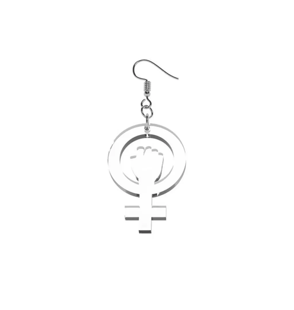 Discount By Martinsdotter Hon Kamp Transparent Single Earring